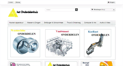 Desktop Screenshot of hetonderdelenhuis.com